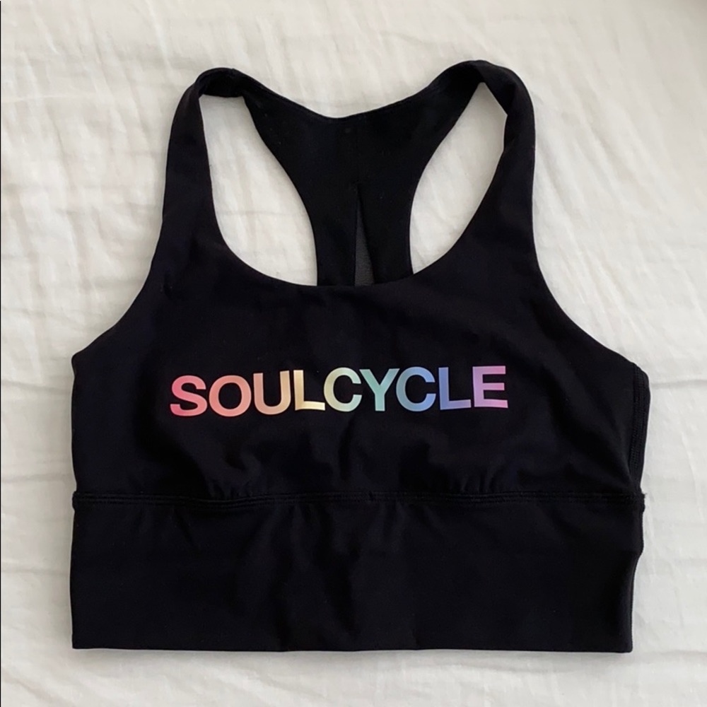 SoulCycle Pride Invigorate Long Line Bra (Size 6)